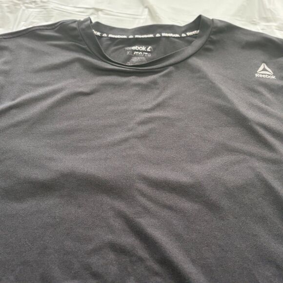 Reebok SpeedWick Short Sleeve Size XL Black EUC - Picture 4 of 8